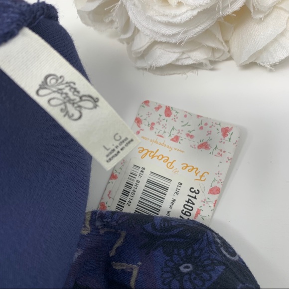 NEW Free People Midnight Bodycon Print dress - Picture 7 of 8